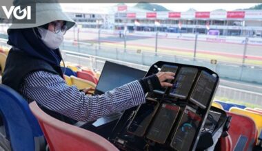 Assure la flucidité du réseau MotoGP de Mandalika 2025, Kemkomdigi Trafficked Team de contrôle de fréquences