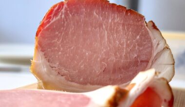 Vers des avertissements sanitaires sur le jambon et le bacon au Royaume-Uni ?