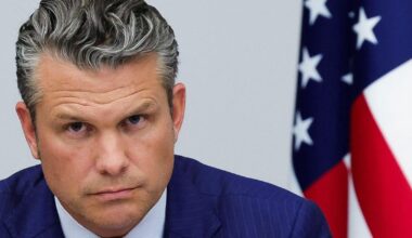 l’avion du ministre de la Défense Pete Hegseth contraint d’atterrir en urgence pour une fissure de pare-brise
