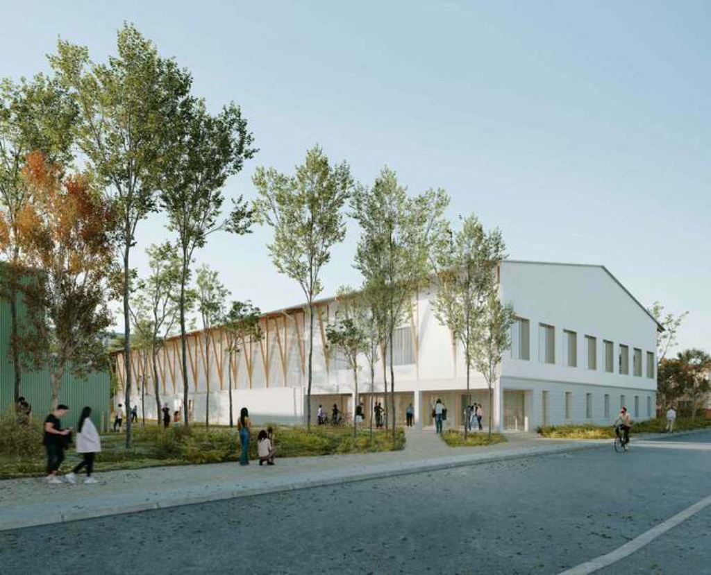 Près de Bordeaux, un nouveau complexe sportif avec un gymnase de 1 200m² va sortir de terre