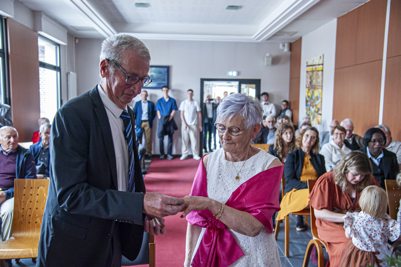 Michèle et René ont fêté leurs noces de diamant