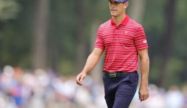 Billy Horschel United States Team Presidents Cup Photo by Stacy Revere / GETTY IMAGES NORTH AMERICA / Getty Images via AFP