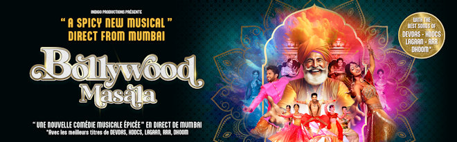 Dimanche 30 novembre 2025, le spectacle "Bollywood Masala" se produira dans le Théâtre du Casino Barrière Lille