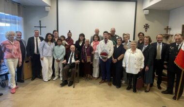 à l’âge de 102 ans, il reçoit la Légion d'honneur