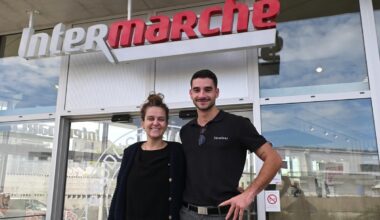 le quartier Brazza a désormais un Intermarché Express