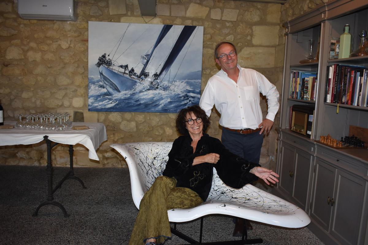 un duo d’artistes au domaine de Ginouilhac jusqu’à lundi soir