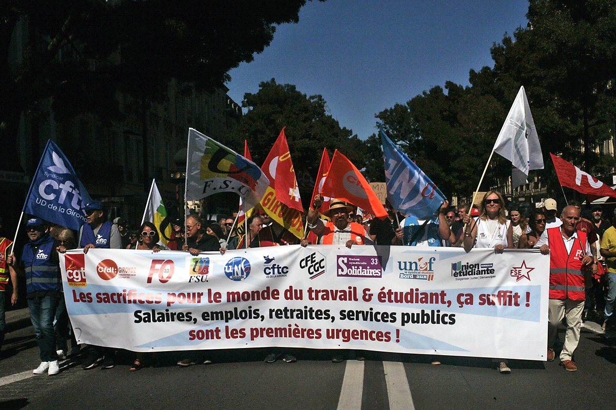 Bordeaux 2 octobre : parcours et horaires