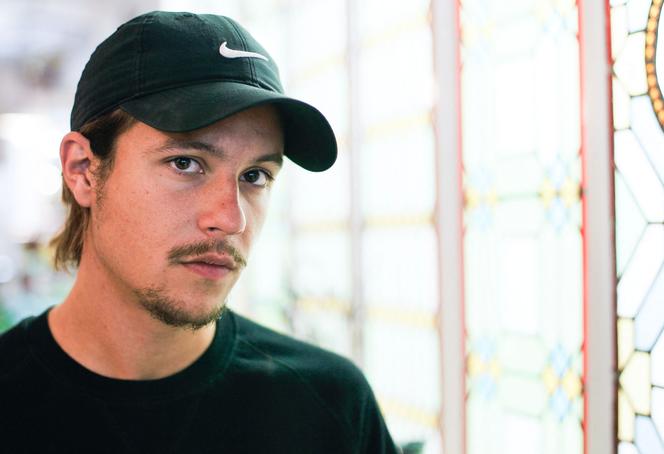 Le rappeur français Nekfeu, à Paris, le 7 juillet 2015. 