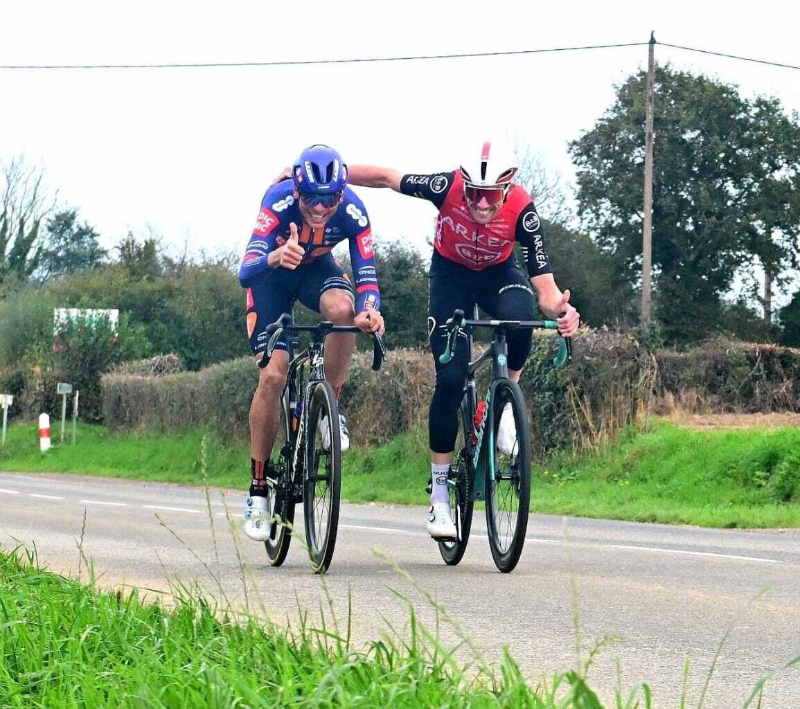 Warren Barguil et Anthony Delaplace ont fait le show à Ruffosses