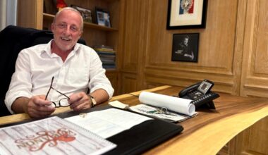 le maire de Villefranche-sur-Mer, Christophe Trojani, annonce être candidat à un 3e mandat en 2026