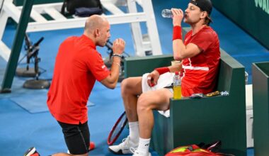 la Belgique a sélectionné Zizou Bergs et Raphaël Collignon pour les quarts de finale de la Coupe Davis