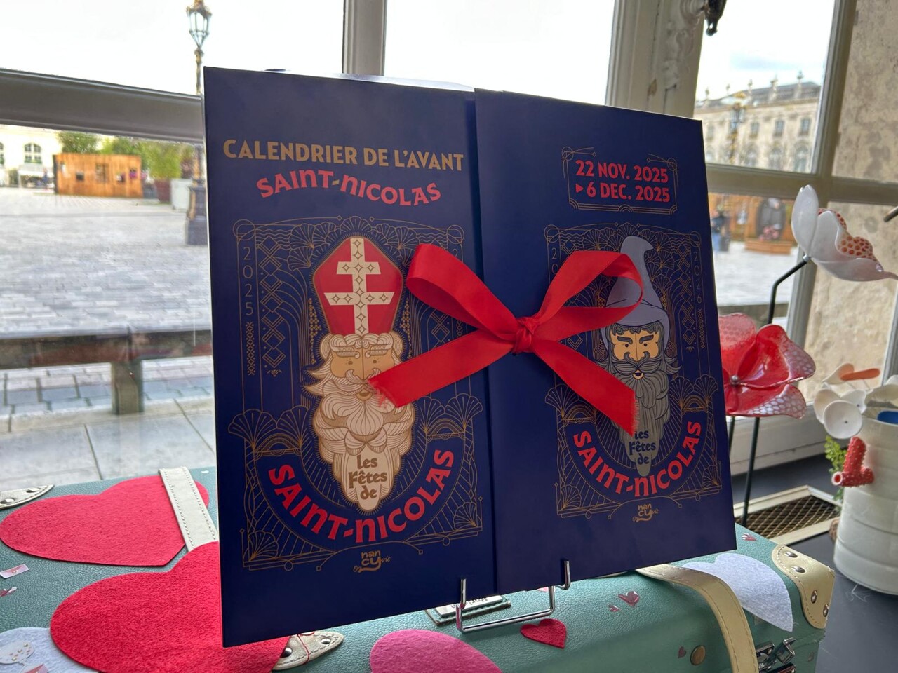 un calendrier de l'Avent composé de produits lorrains lancé par l'office de tourisme