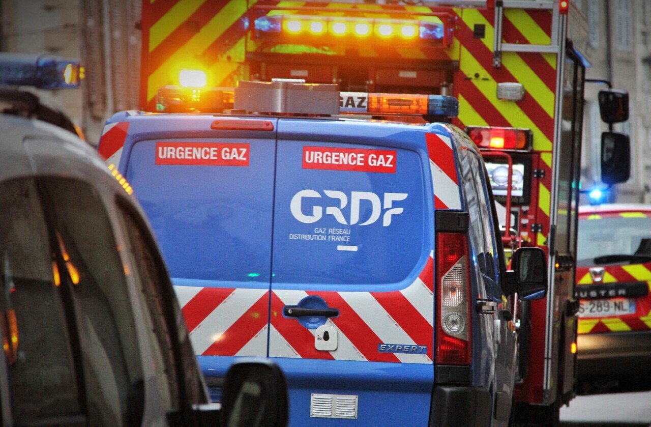 Un engin de chantier endommage une canalisation de gaz à Rouen : les pompiers sur place