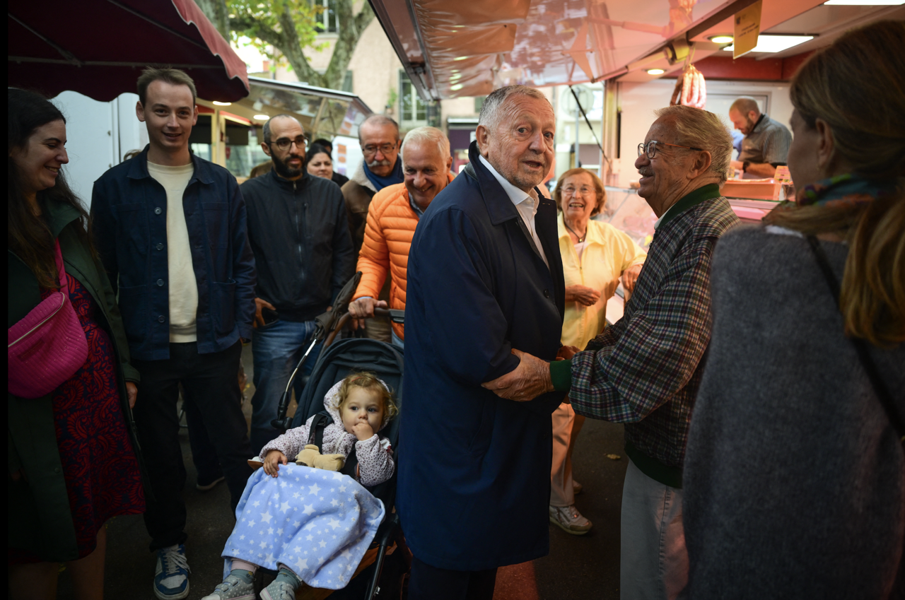 Jean-Michel Aulas écrase Grégory Doucet selon un sondage inédit