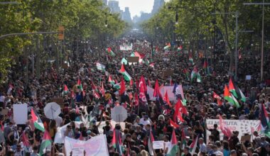 Des manifestations en Europe contre la campagne israélienne dans la bande de Gaza
