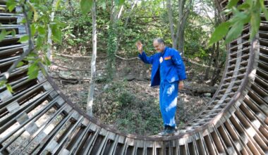 la Fête du ruisseau pour célébrer les 10 ans du chantier d'insertion