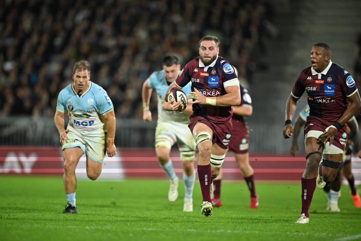 Impressionnant face à un Bayonne impuissant, l'UBB prend provisoirement la 3e place du Top 14 - L'Équipe