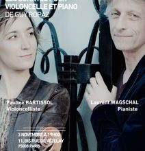 CONCERT – Les Sonates pour violoncelle et piano de Guy Ropartz - Bibliothèque Musicale La Grange-Fleuret - Paris, 75008 - Sortir à Paris