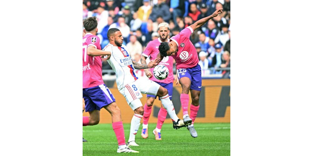 Corentin Tolisso en action. Photo Stéphane Guiochon