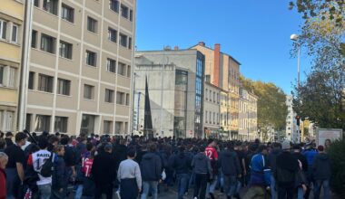 CRS déployés en masse, cortège sauvage en cours