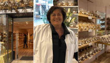 Mireille Oster vient d'ouvrir une boutique de pains d'épices place Kléber