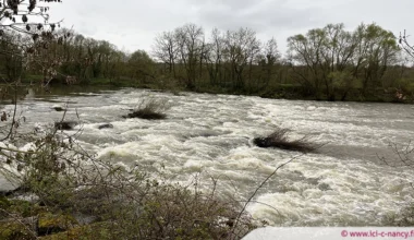 le tronçon du Madon placé en vigilance "crue"