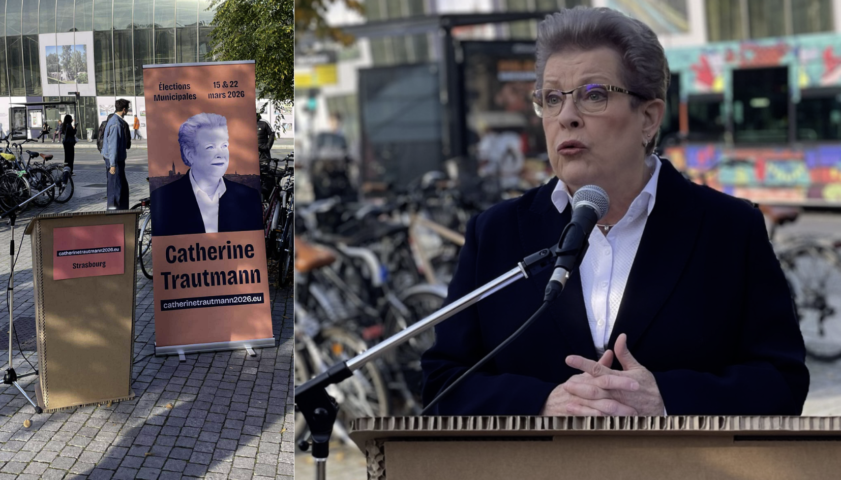 à Strasbourg, Catherine Trautmann candidate pour « redresser la ville »