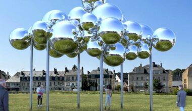 Un artiste de Normandie a créé cette sculpture à Caen, elle attire déjà sur la Presqu’île