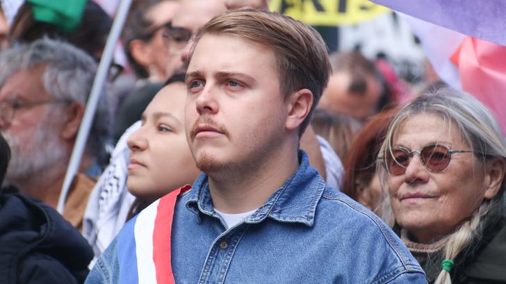 Louis Boyard à Paris le 4 octobre.