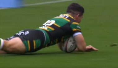 en vidéo, les deux (jolis) essais d’Anthony Belleau qui offrent la victoire à Northampton