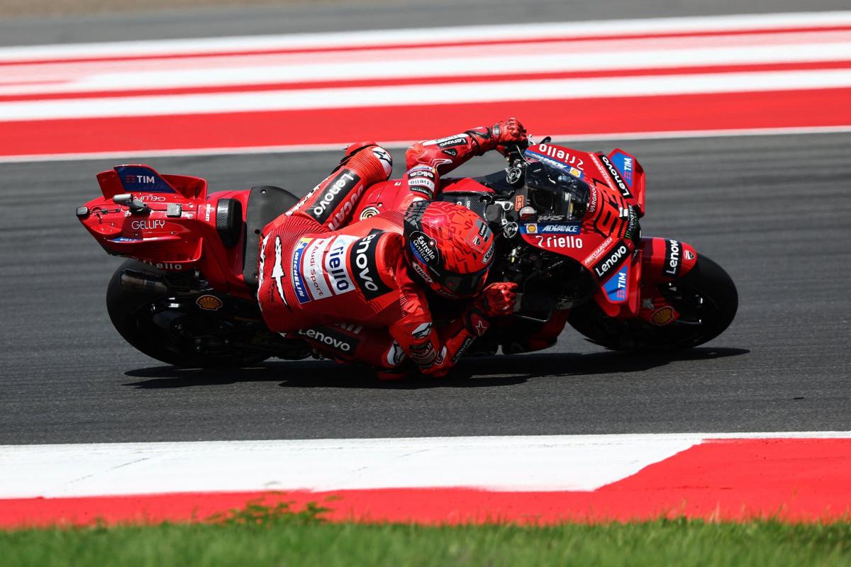 Marc Marquez chute dès le premier tour du GP d'Indonésie - L'Équipe