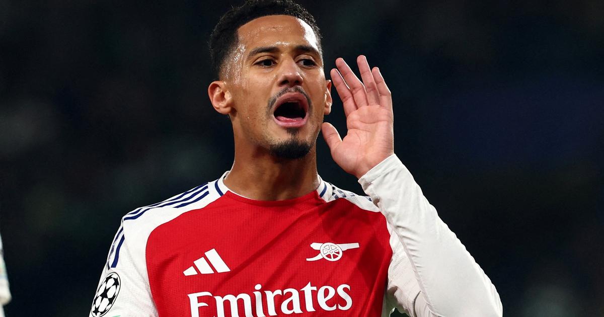 William Saliba prolonge son aventure à Arsenal