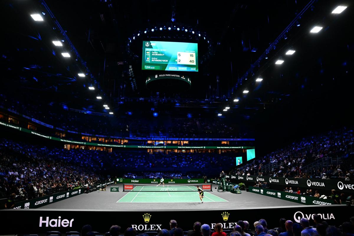 le nouveau site du Rolex Paris Masters à la Paris La Défense Arena séduit déjà