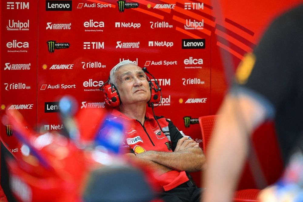 Davide Tardozzi, team manager de l'équipe officielle Ducati
