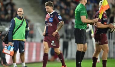 Matthieu Jalibert absent quatre semaines et forfait pour la tournée de novembre
