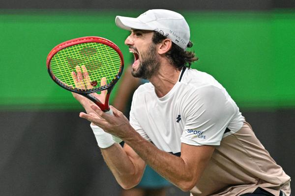 Valentin Vacherot s’impose à Shanghai.