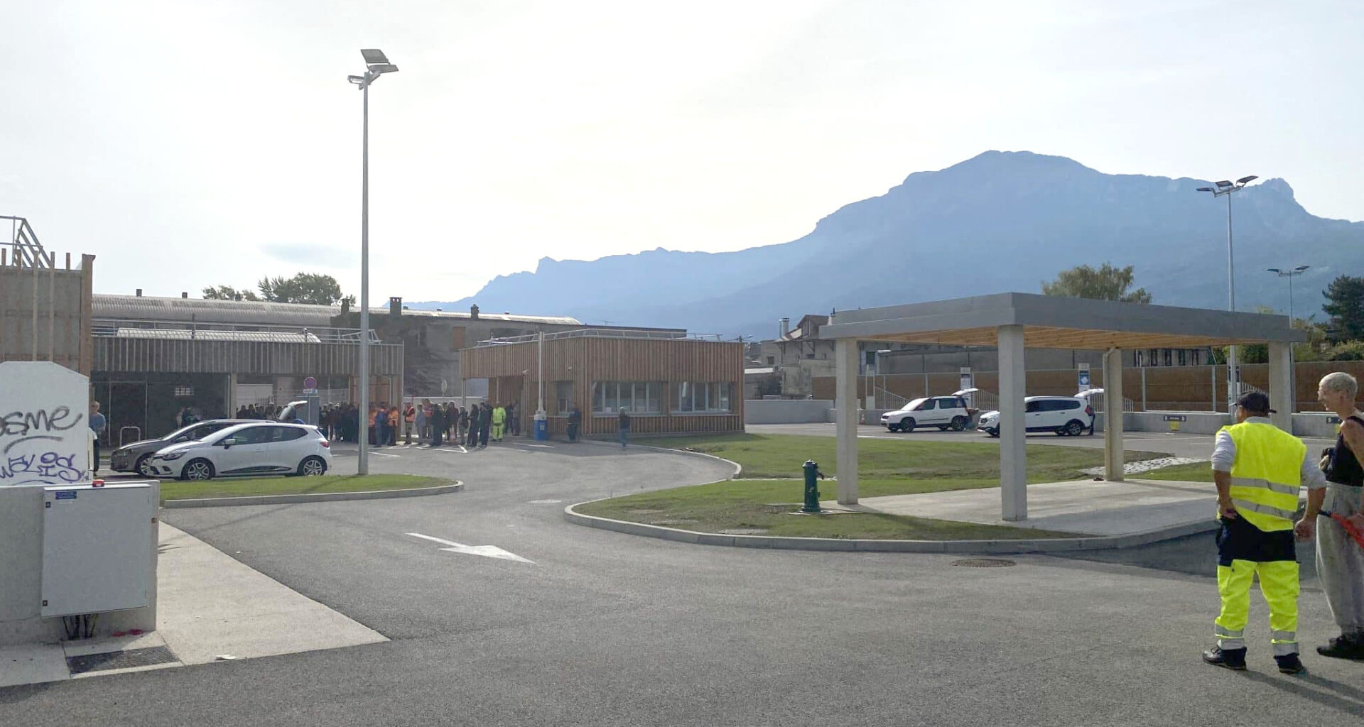 La déchetterie Jacquard de Grenoble officiellement inaugurée