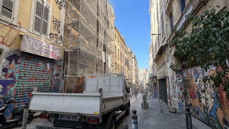 Des logements sociaux verront le jour dans les immeubles des n°42 et 44 de la rue d'Aubagne.