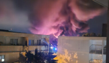 Spectaculaire incendie, nouvel hôpital en construction… l’info à midi en Île-de-France