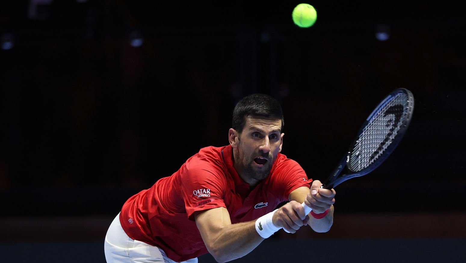 Novak Djokovic s'est retiré en plein match contre Taylor Fritz au Six Kings Slam (Clive Brunskill/Getty Images)