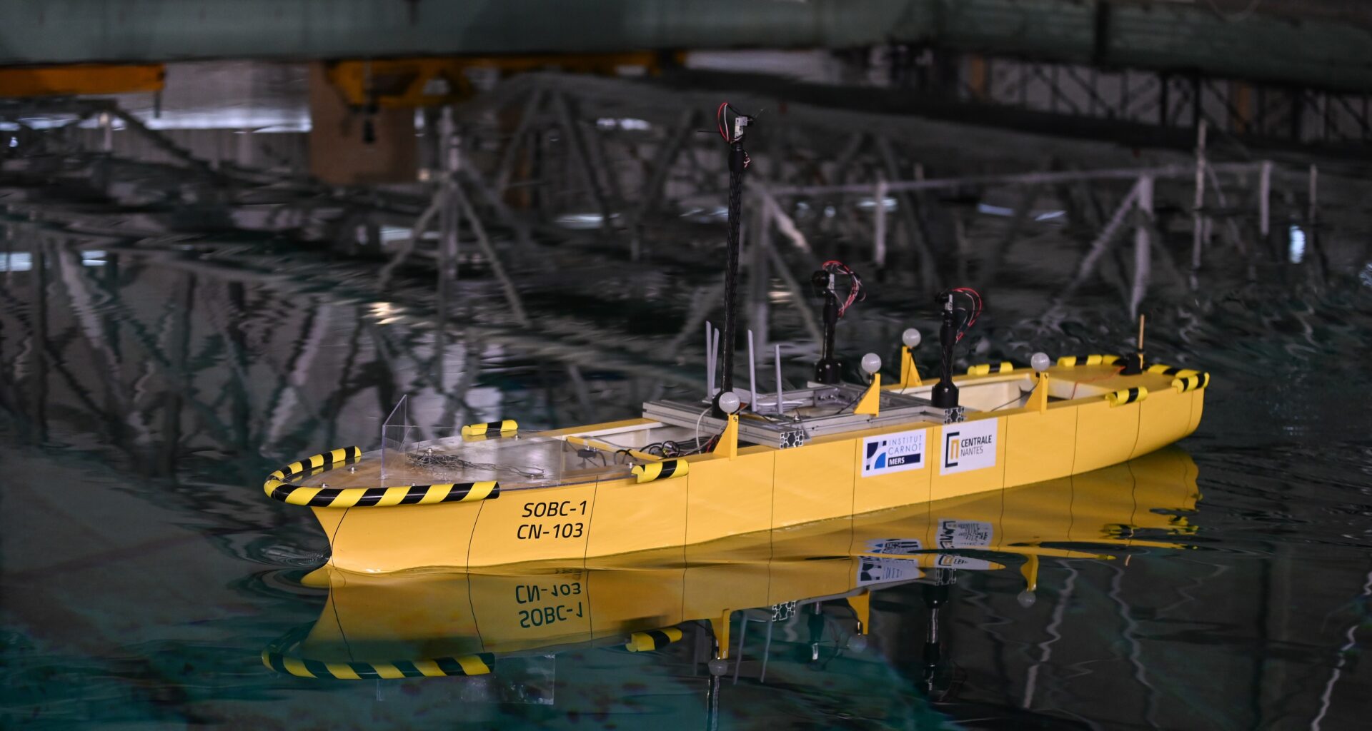 PropVelBa : un nouveau moyen d’essais pour le vélique développé à Centrale Nantes