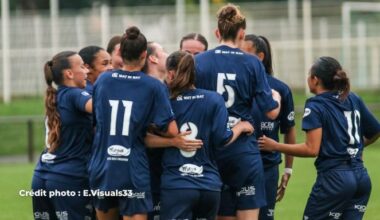 Lyon-Bordeaux (D3F) : le groupe des Girondins pour ce choc à 12h