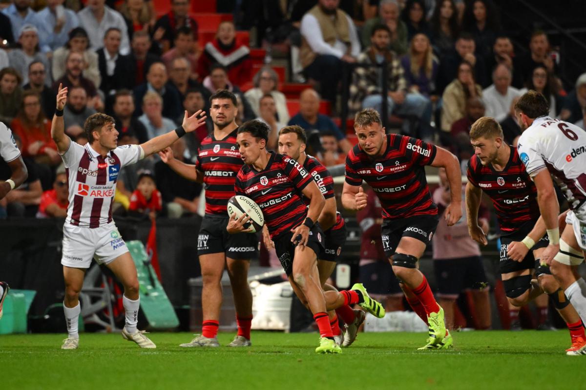 Top 14 : le Stade Toulousain surclasse l'Union Bordeaux-Bègles - L'Équipe