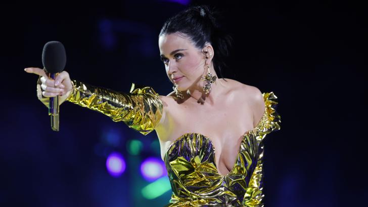 Katy Perry va rythmer l’été 2026 des Français en festival, des Vieilles Charrues au Lovely Brive Festival. (image d’illustration lors d’un concert en mai 2023)