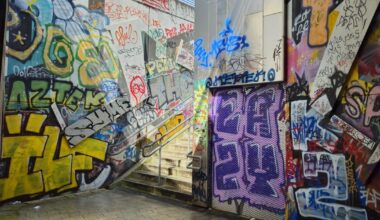 la mairie sécurise un passage souterrain transformé en goulot anxiogène et insalubre