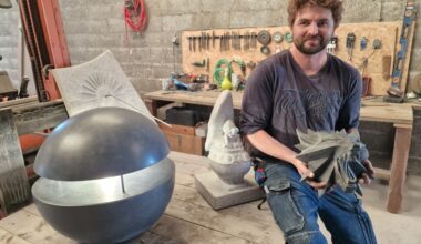 RM Sculptures, un tailleur de pierre s'installe à Beauzac