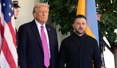 Volodymyr Zelensky est arrivé à la Maison Blanche pour sa réunion avec Donald Trump
