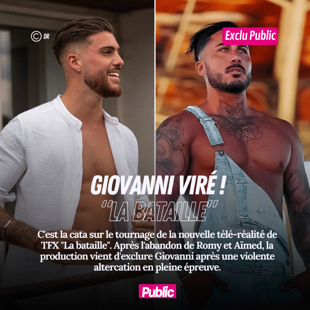 Exclu Public : grosse altercation sur "La bataille : La malédiction de l'île", Giovanni viré sur le champ
