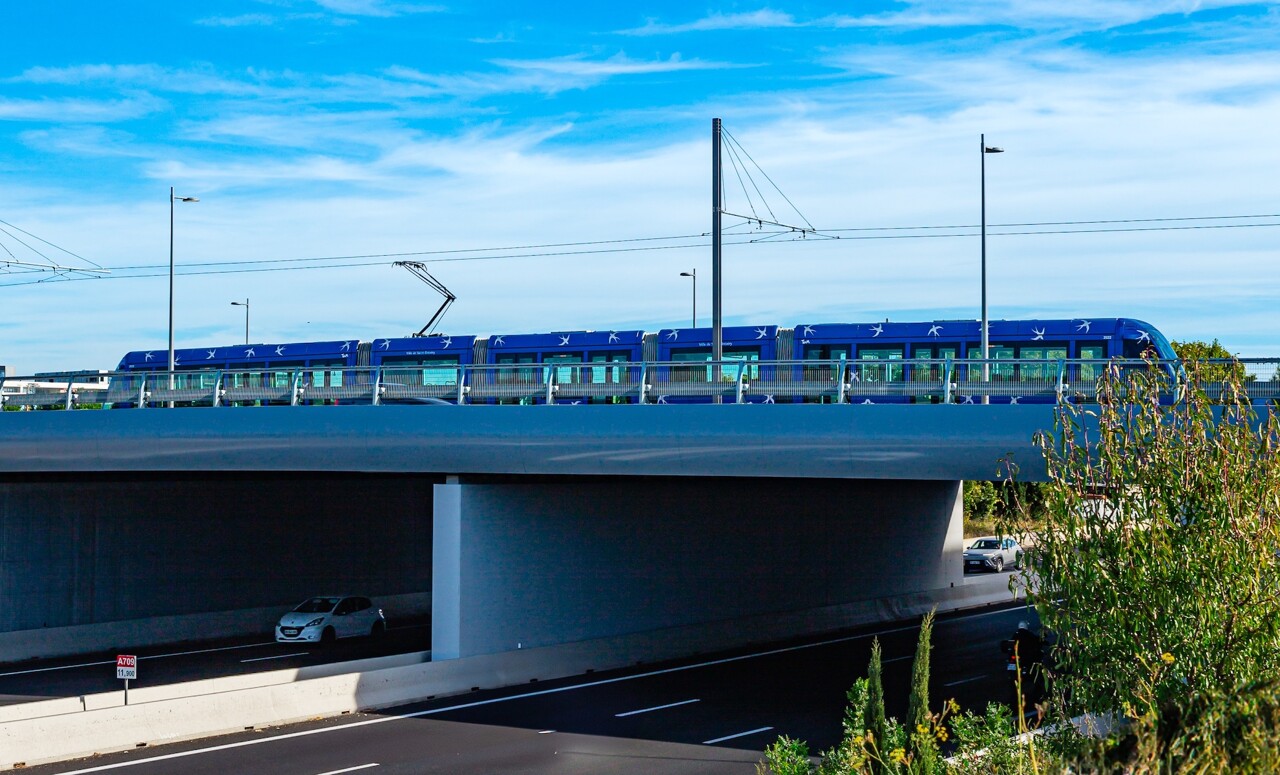 la ligne 1 de tramway arrive (enfin) à la gare Sud de France