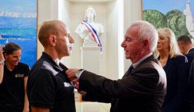 quatre Antibois médaillés pour leurs actions en faveur des réfugiés ukrainiens